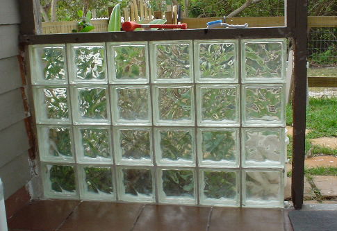 West end glass-block-wall