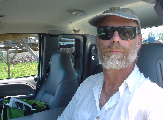 Bill in the FWS truck