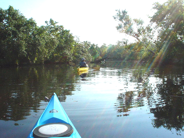 Ms. May - paddling around